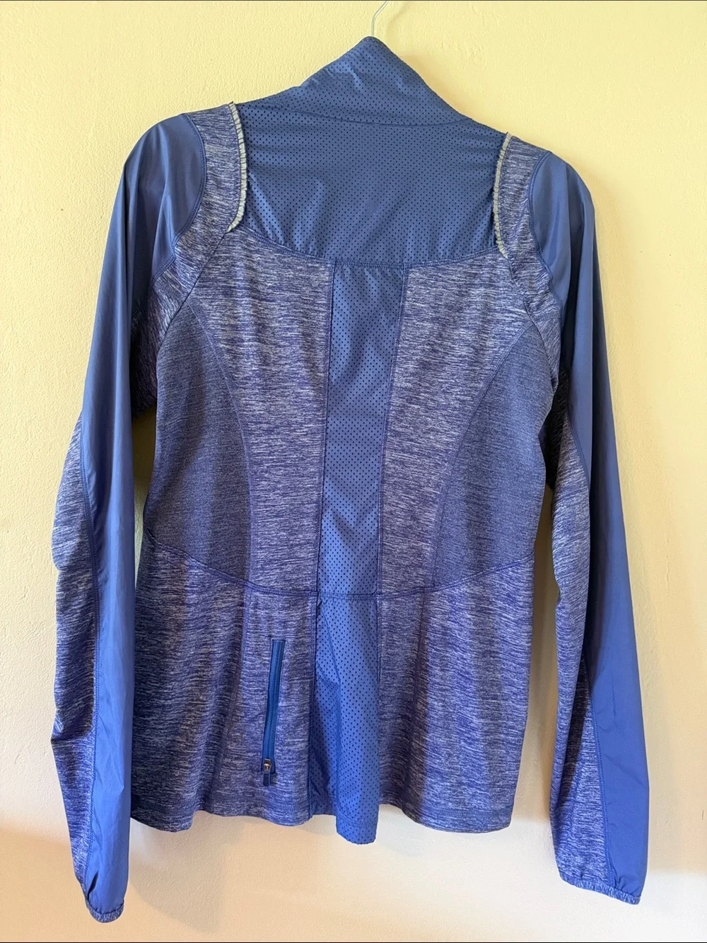 Lululemon Run Featherweight Hybrid Jacket 2 Royalty Purple Windbreaker